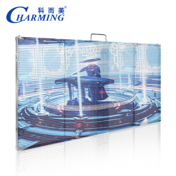 85% Transparency LED Window Glass LED Display P3.91 High Definition